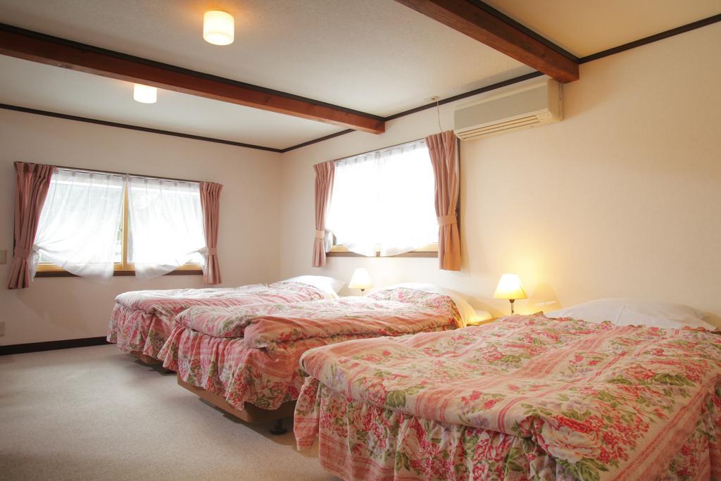 Hakubagoryu Pension&Logcottage Arumu Exterior foto