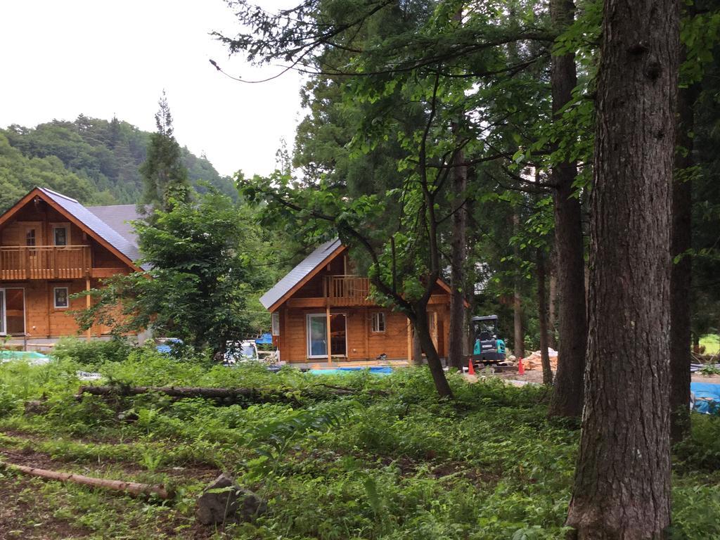 Hakubagoryu Pension&Logcottage Arumu Exterior foto